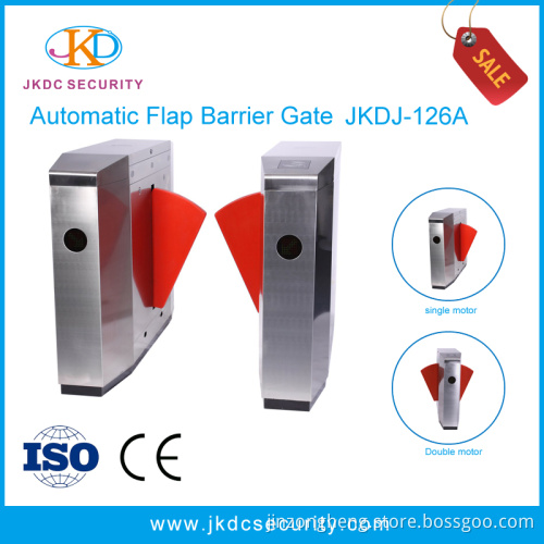 Retractable Flap Barrier, Automatic Flap Turnstile, Security Flap Barrier Gate
